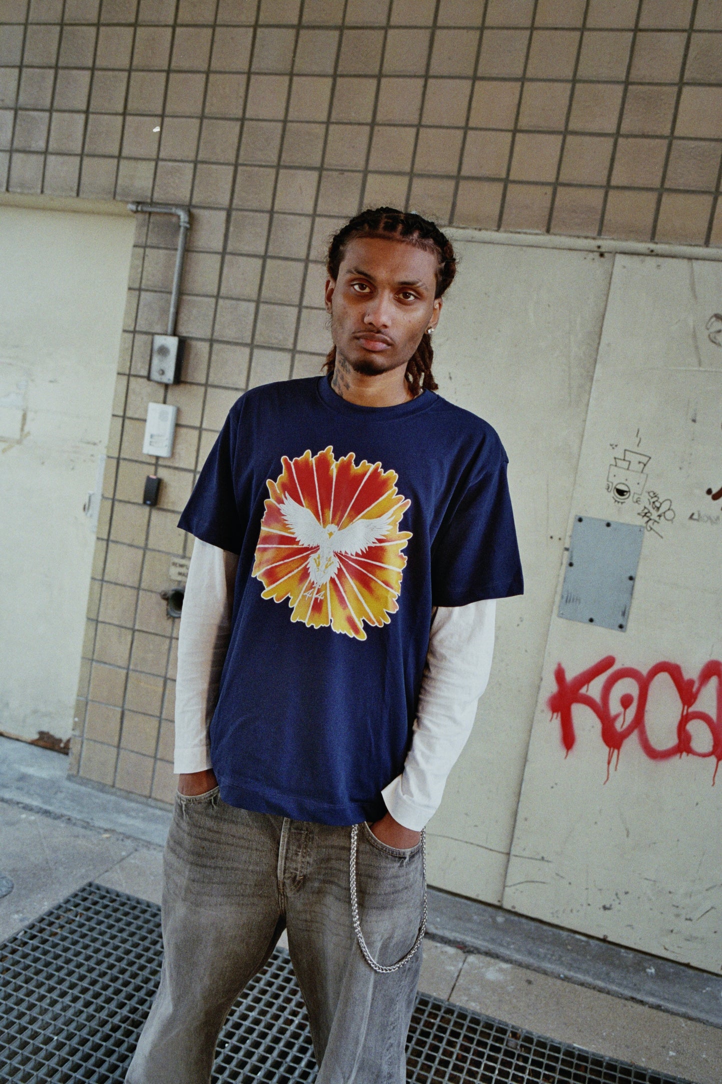 T-SHIRT "EVEN IN FIRE"