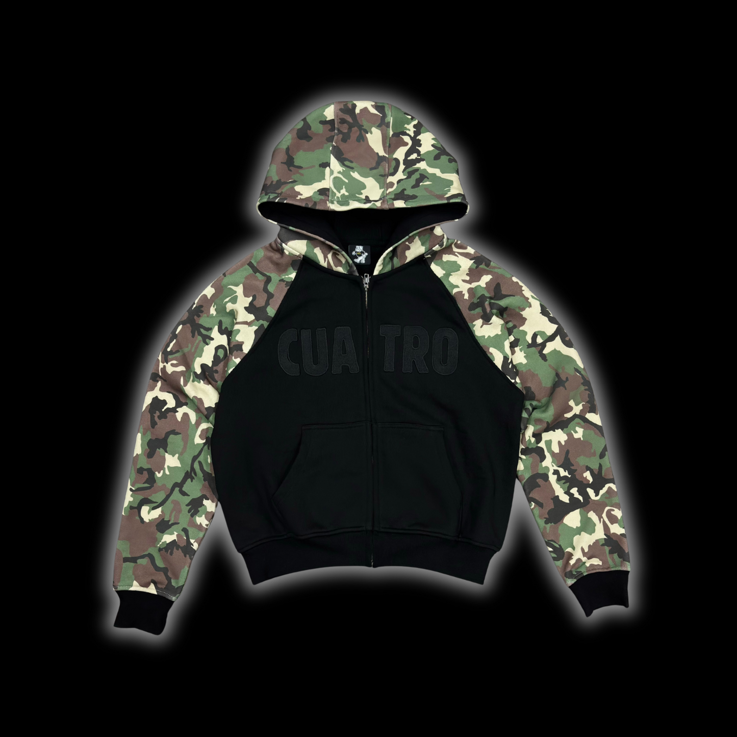 HOODIE ZIP "CUATROCAMO"